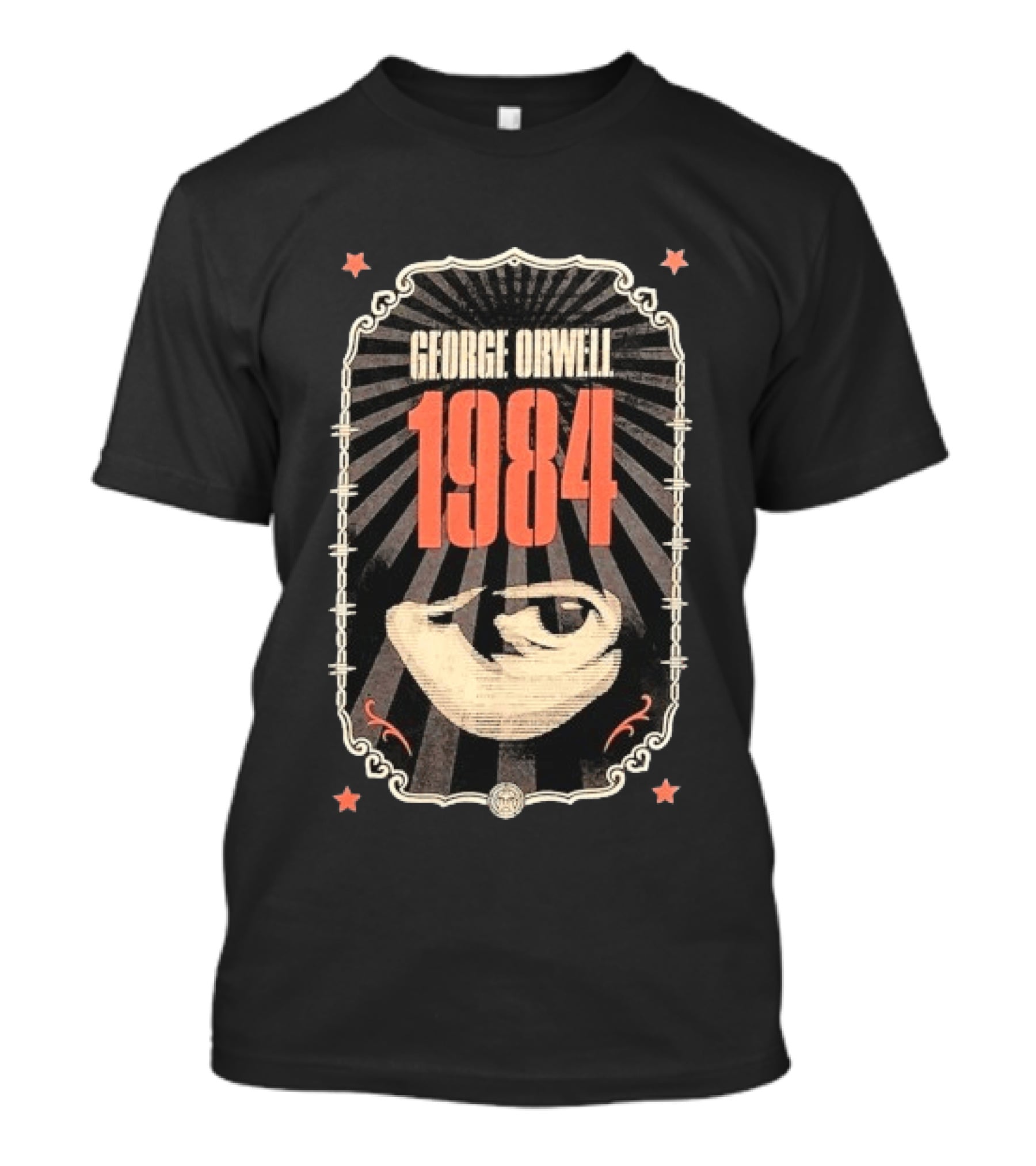 George Orwell 1984 Eye Obeying Authority T-Shirt
