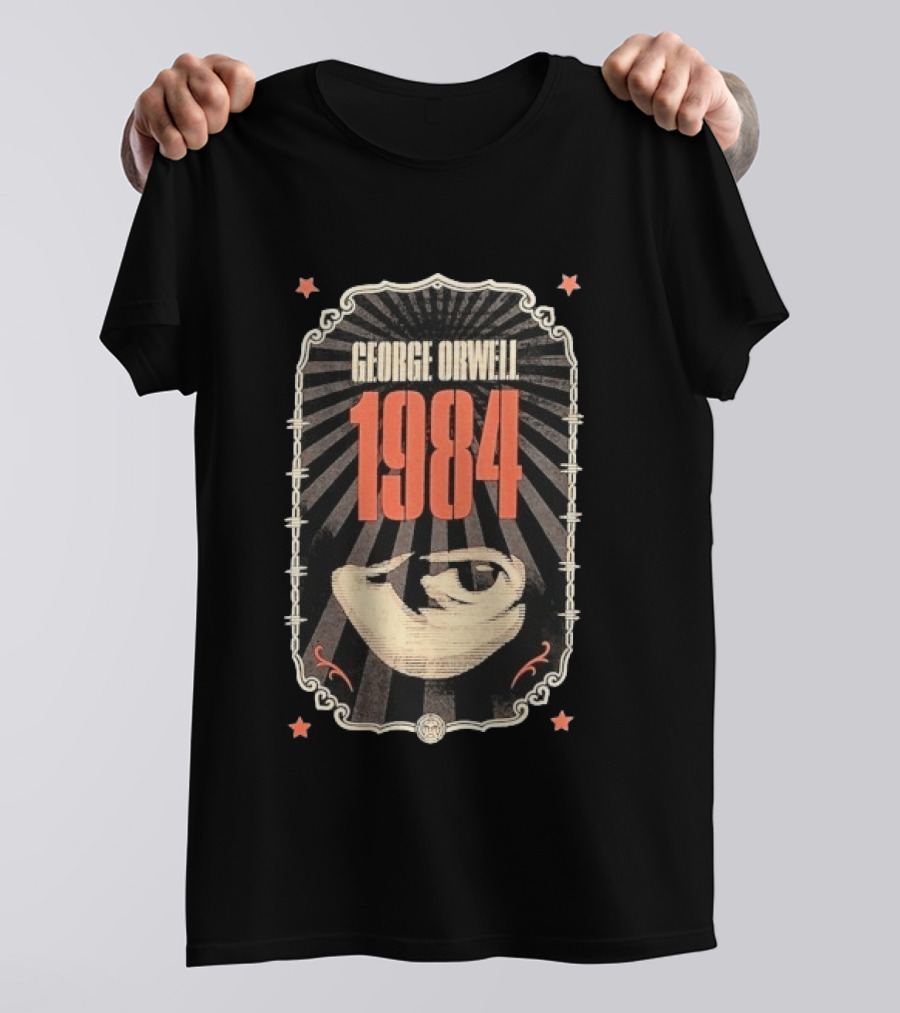 George Orwell 1984 Eye Obeying Authority T-Shirt