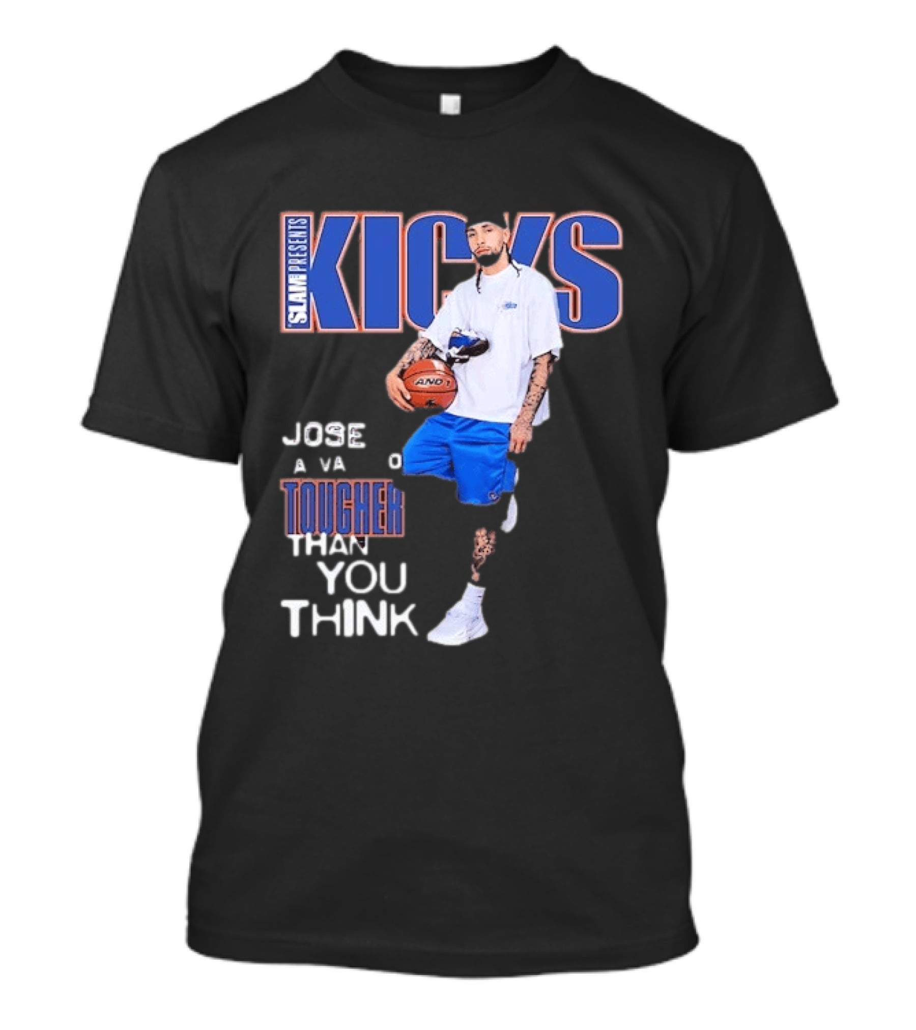 Slam Presents Kicks Jose Alvarado Tougher Than You Think New York Knicks T-Shirt