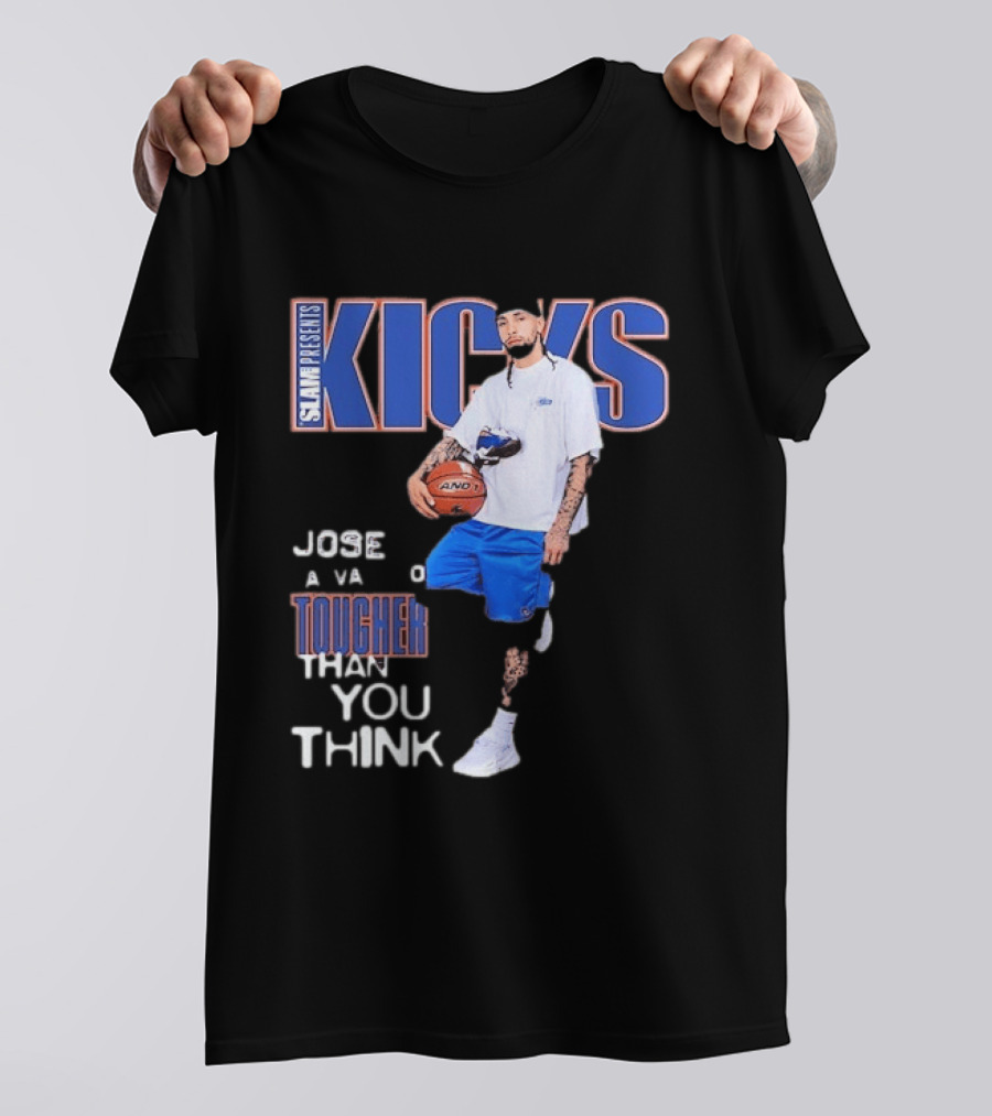 Slam Presents Kicks Jose Alvarado Tougher Than You Think New York Knicks T-Shirt