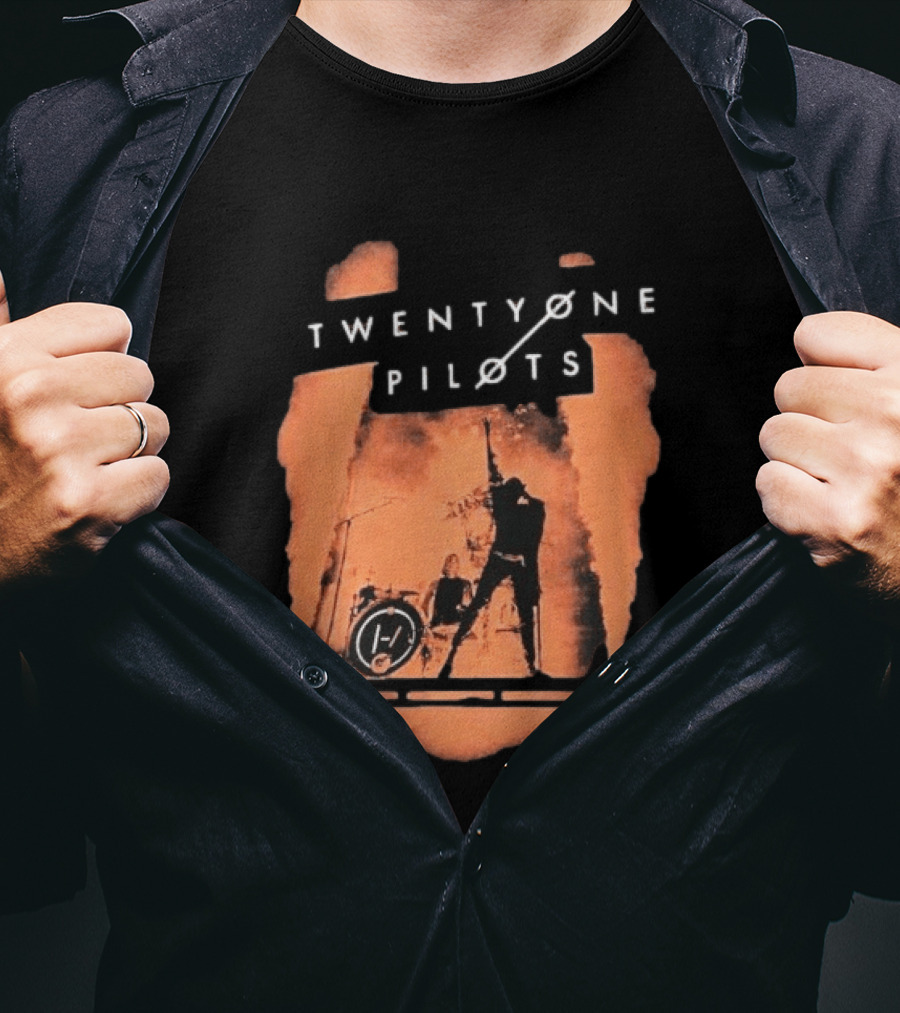Twenty One Pilots 2017 Emotional Roadshow Tour Josh T-Shirt