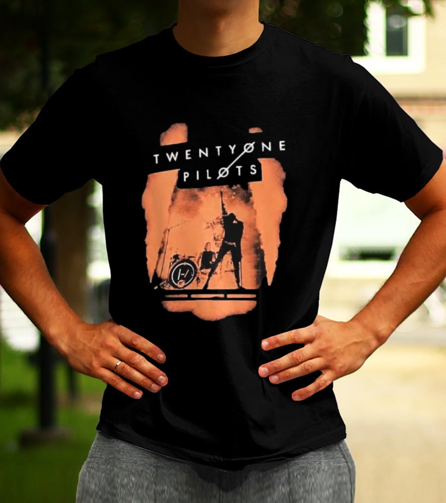 Twenty One Pilots 2017 Emotional Roadshow Tour Josh T-Shirt