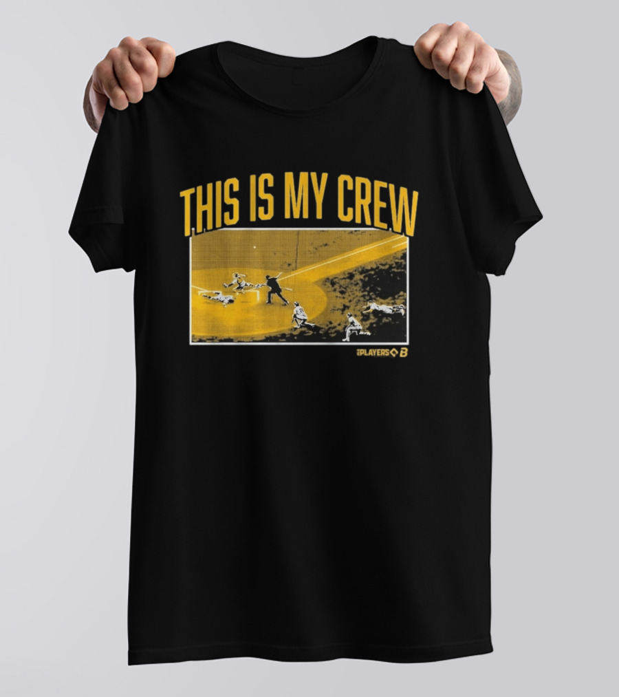 Milwaukee Baseball Players Highlight This Is My Crew T-Shirt