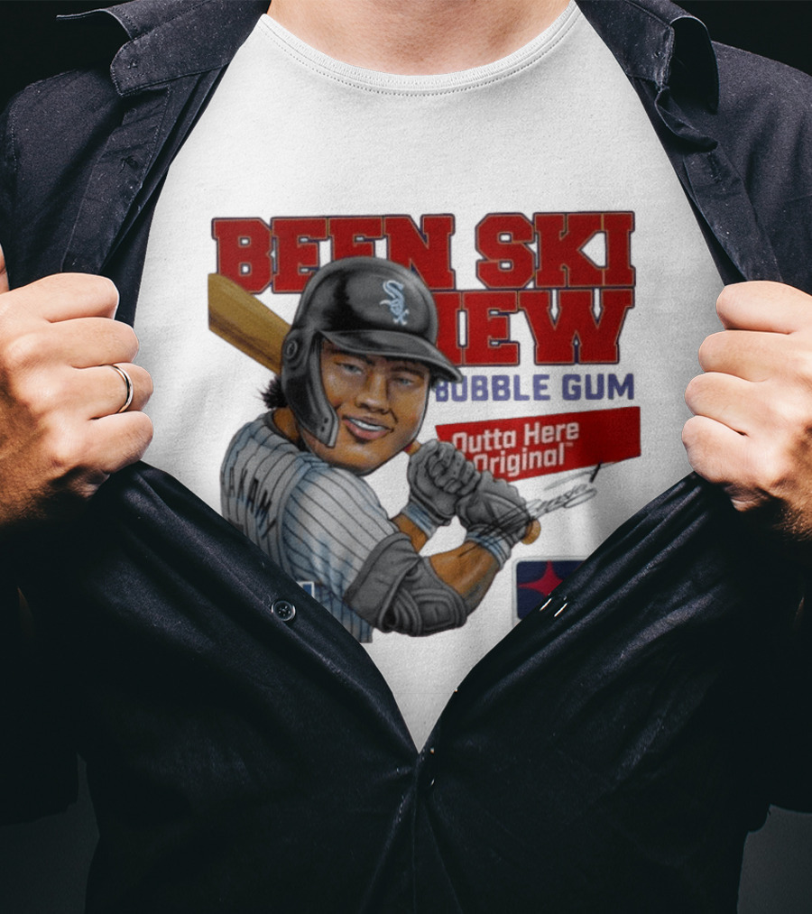 Been Ski View Bubble Gum Outta Here Baseball Original T-Shirt