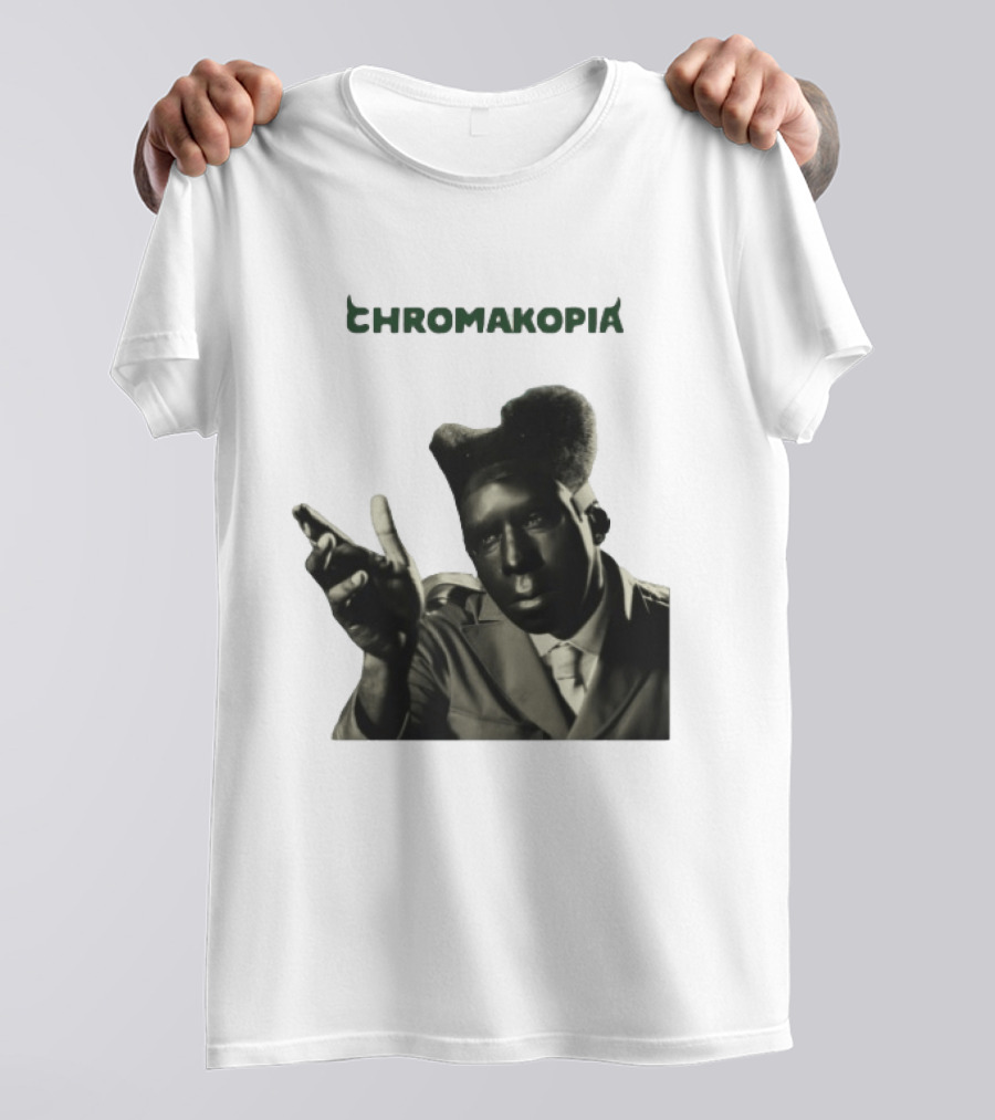 Chromakopia Tyler The Creator Album Concept With Vintage Monochrome T-Shirt
