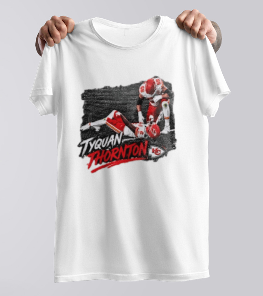 Tyquan Thornton Kansas City Chiefs Ankle Moment T-Shirt