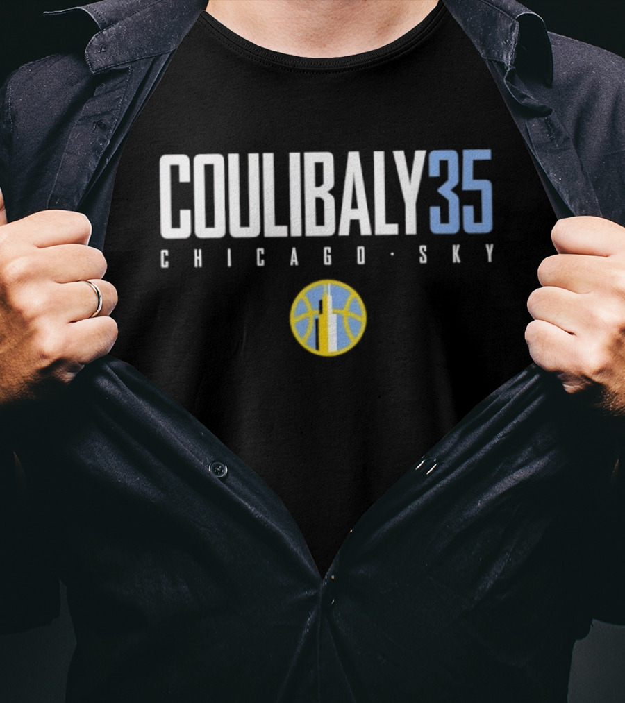 Coulibaly 35 Chicago Sky T-Shirt