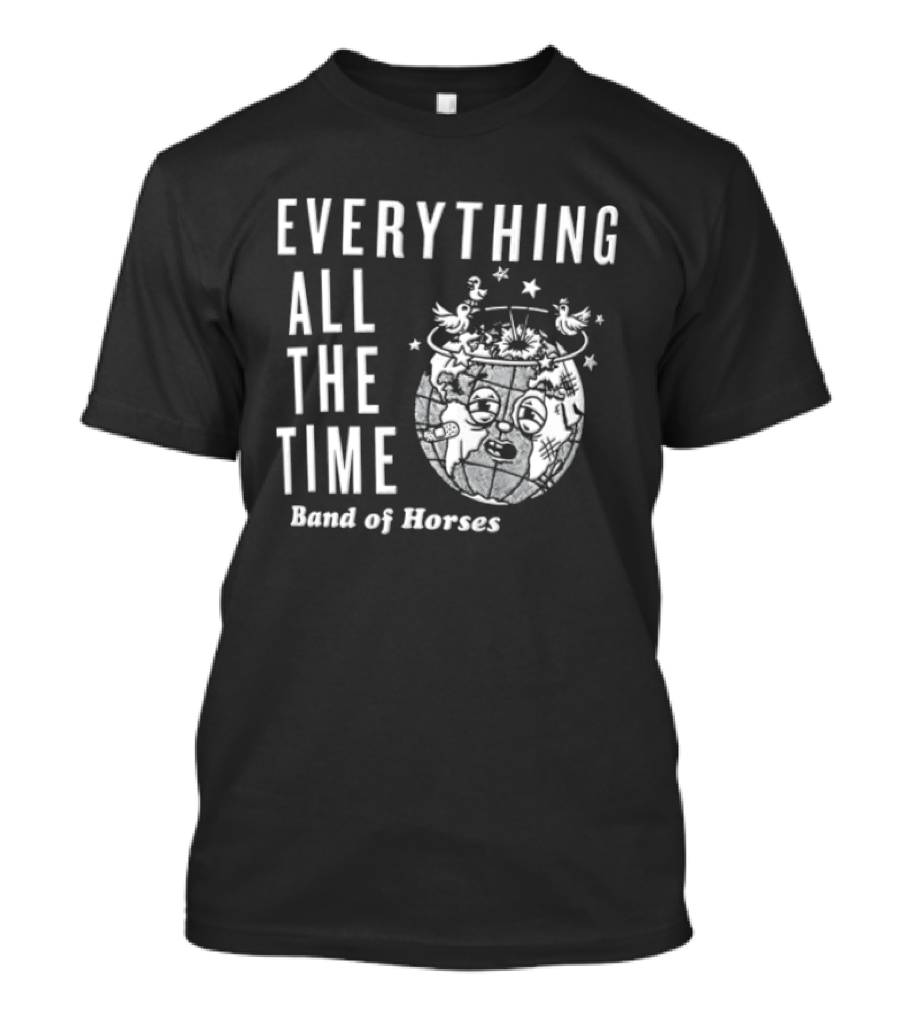 Band Of Horses Everything All The Time Album Cover T-Shirt