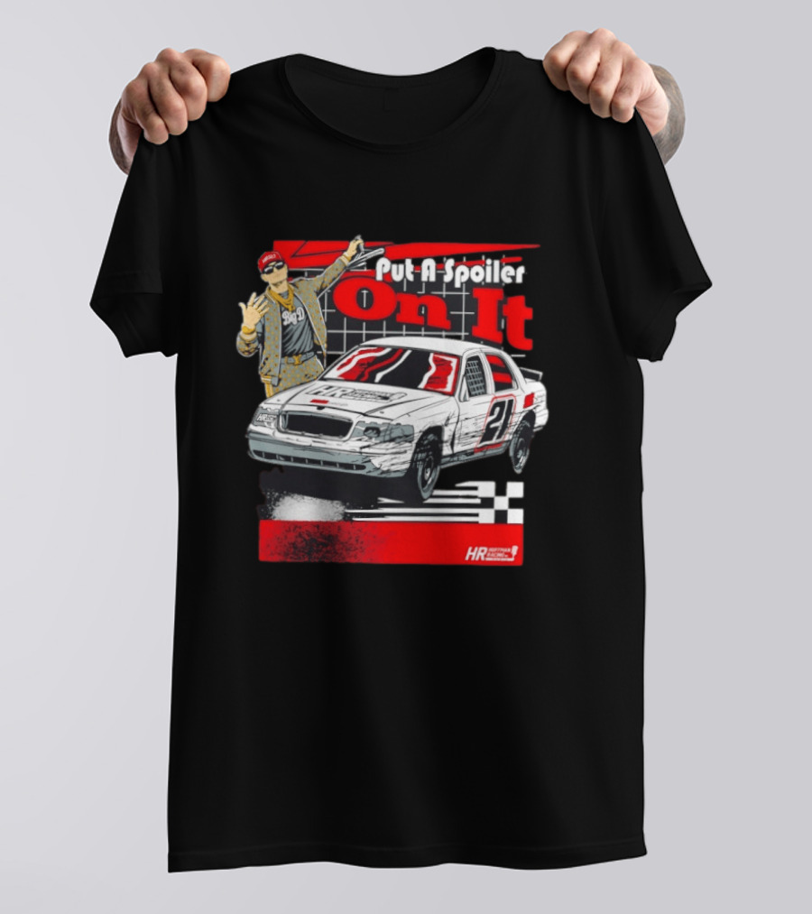 Big D Williams Crown Vic Put A Spoiler On It Racing T-Shirt