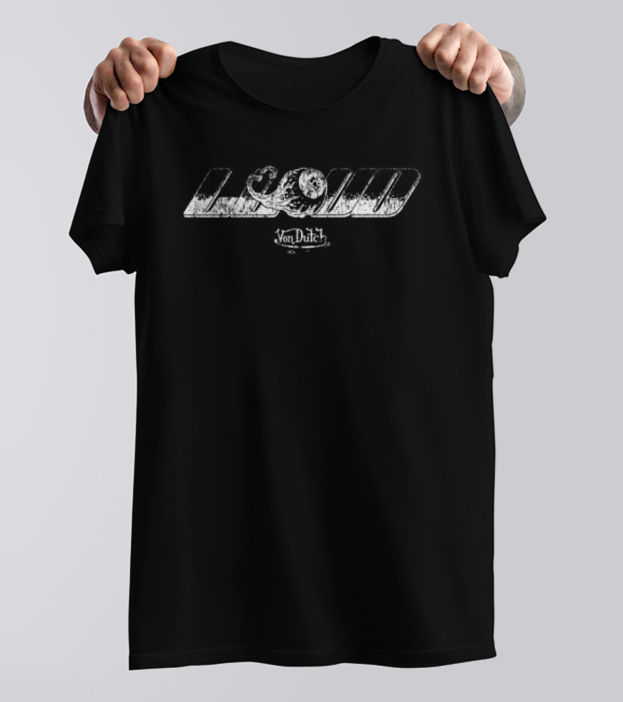 Complex Shop Lloud Eyeball Von Dutch Hollywood Collaboration T-Shirt