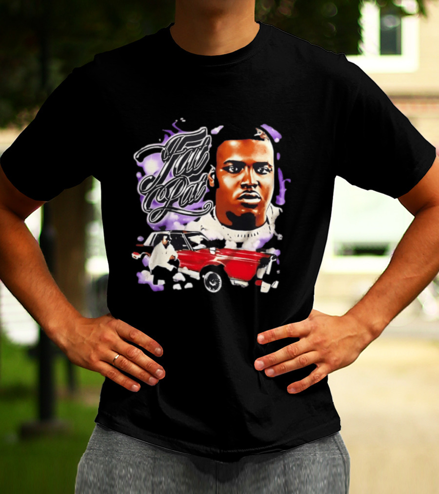Fat Pat Houston Rapper Texas Screwed Up Click Red Car T-Shirt
