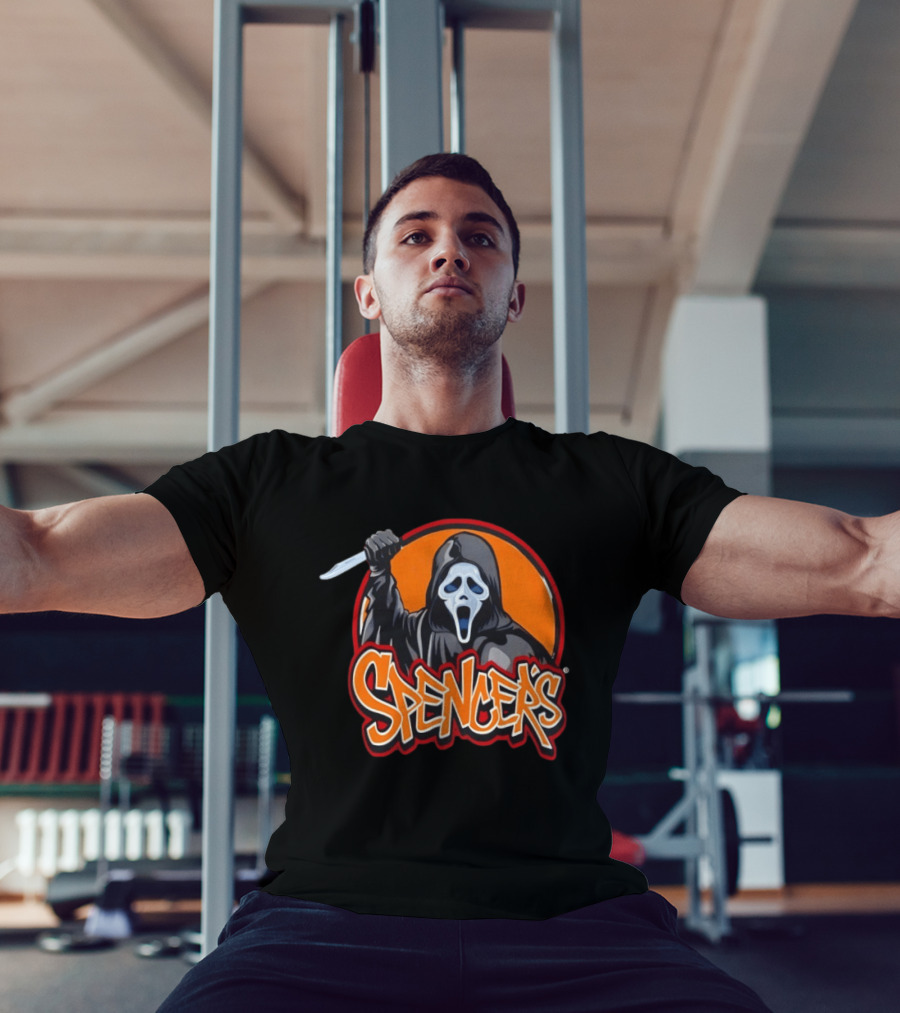 Ghost Face Spencers Halloween 2026 T-Shirt
