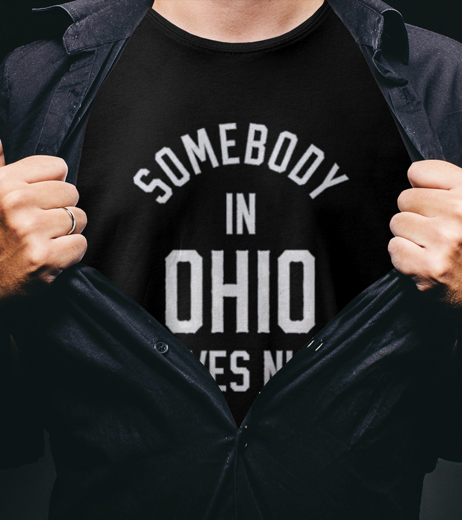 Jonas Brothers Somebody In Ohio Loves Nick T-Shirt