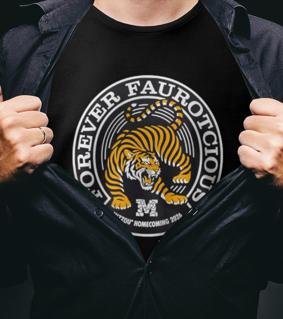 Forever Ferocious Mizzou Tigers Homecoming 2026 T-Shirt