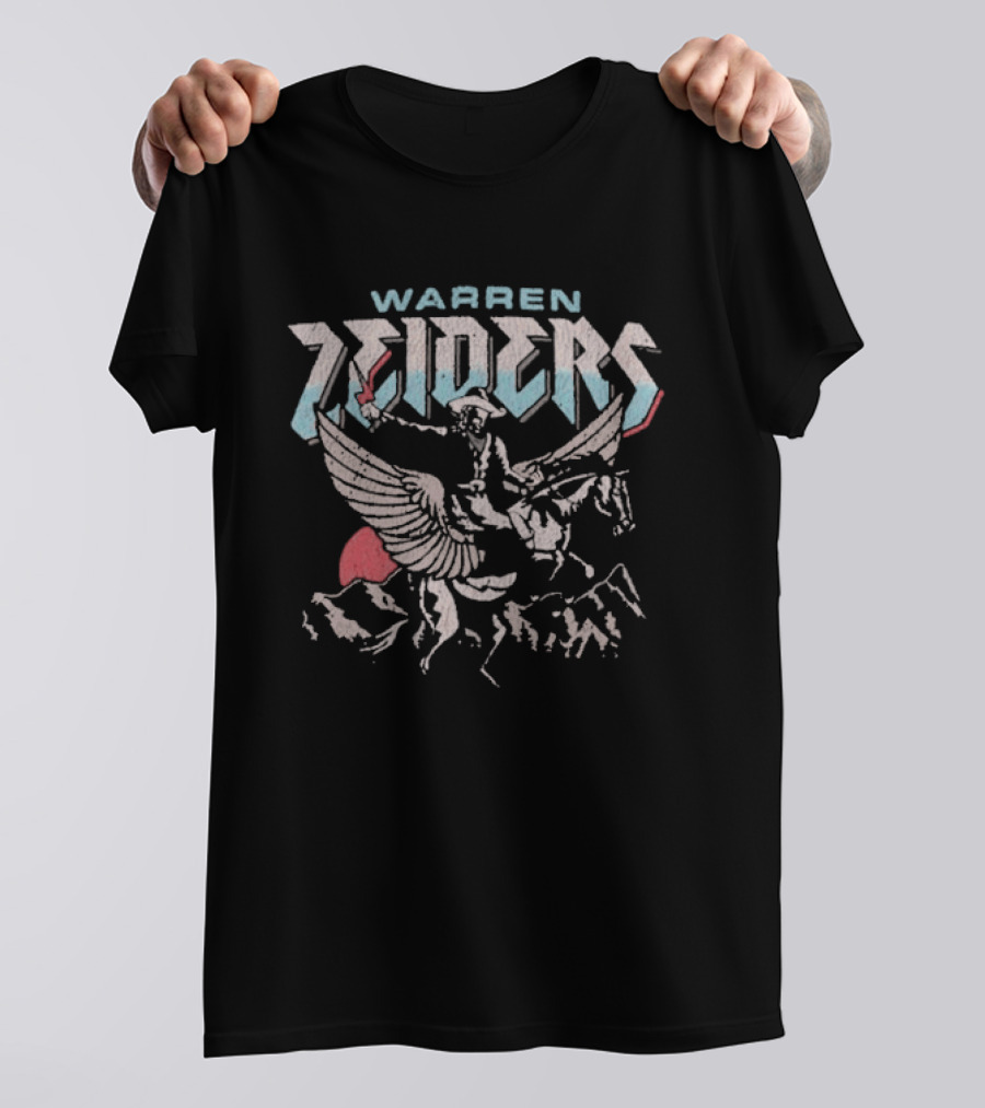 Warren Zeiders Pegasus Winged Horse Rider T-Shirt