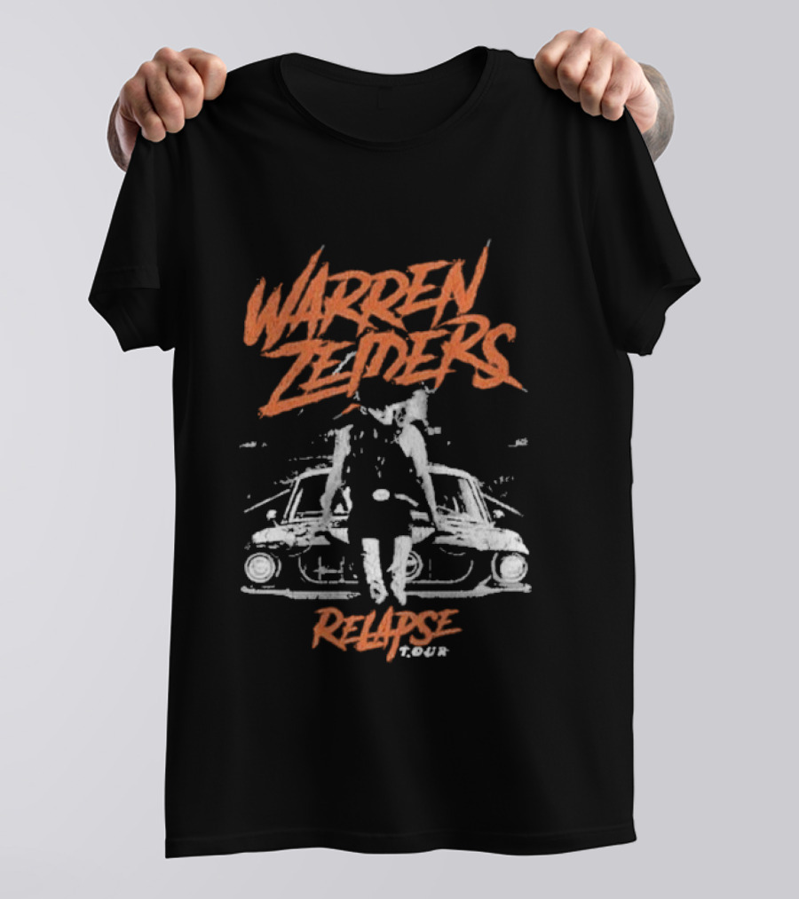 Warren Zeiders Relapse Tour Car T-Shirt