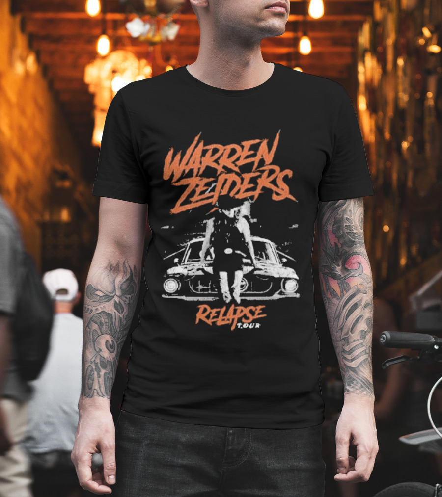 Warren Zeiders Relapse Tour Car T-Shirt