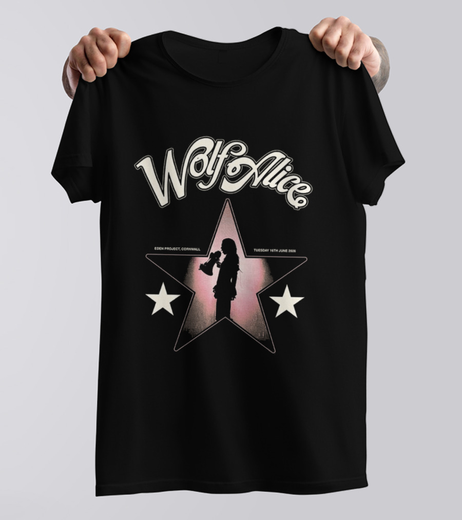 Wolf Alice Eden Project Cornwall Star T-Shirt