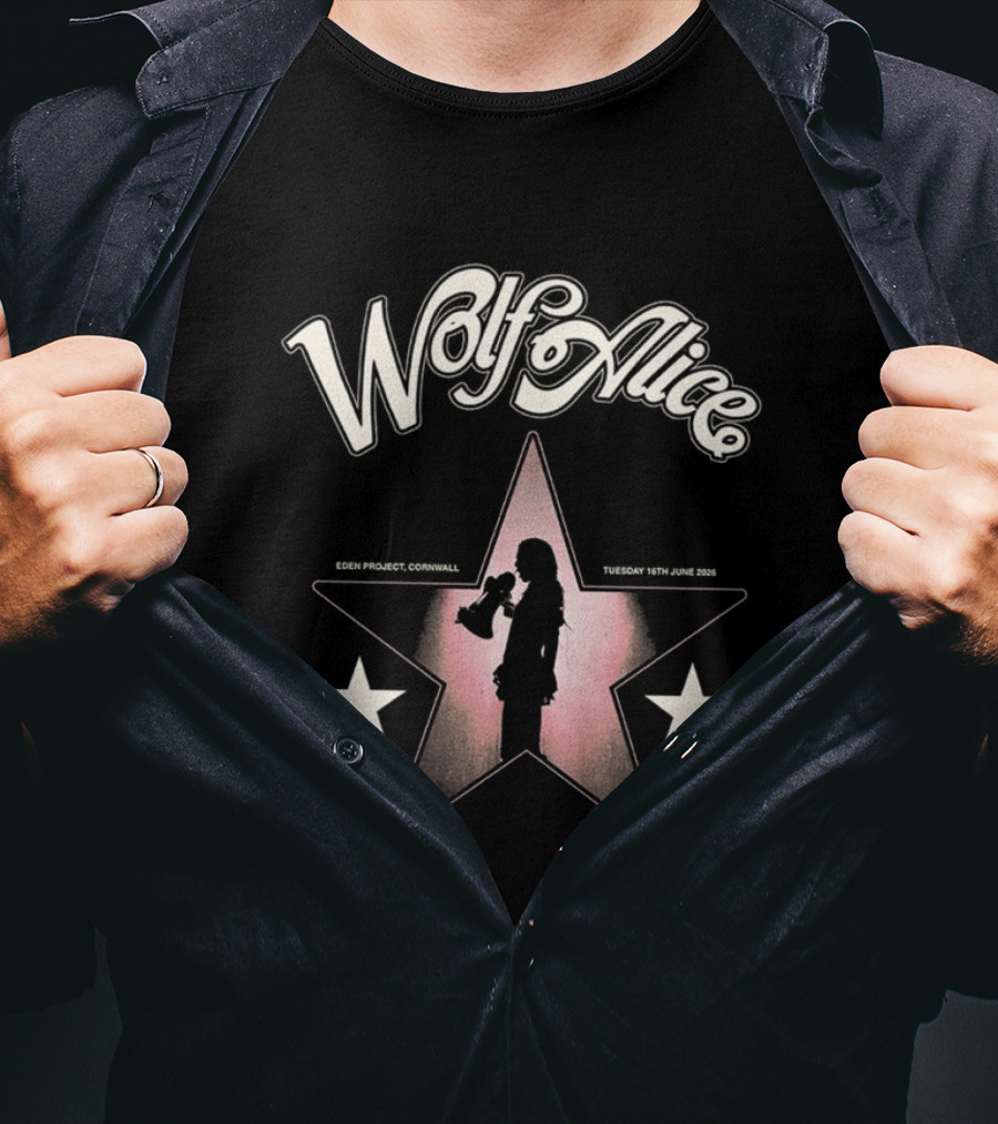 Wolf Alice Eden Project Cornwall Star T-Shirt