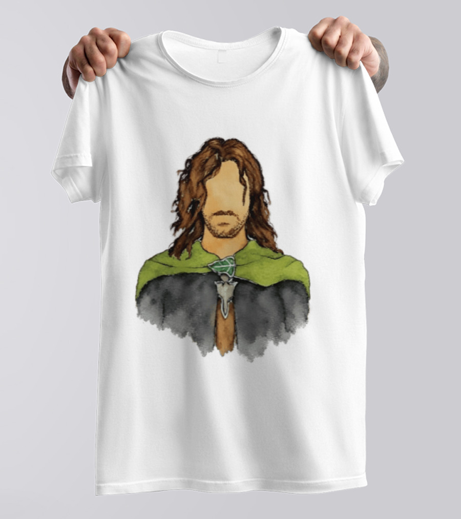 Deeds Will Not Be Less Valiant Because They Are Unpraised Ranger Cloak T-Shirt