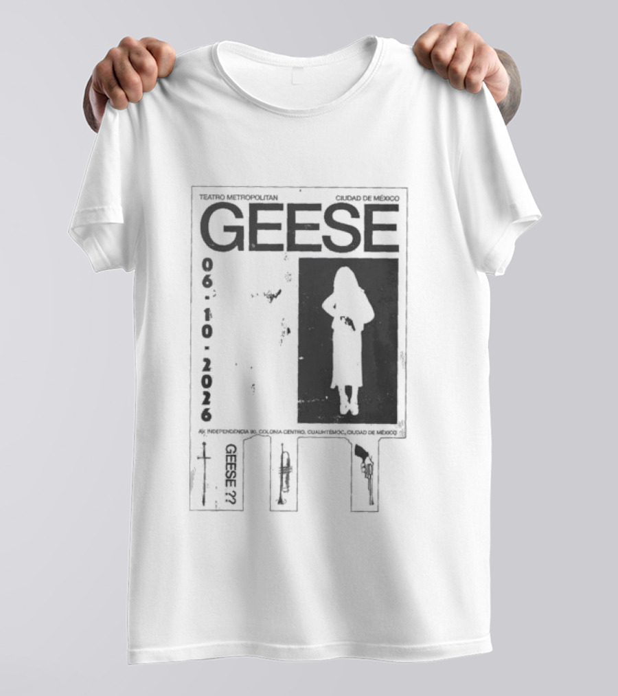 Teatro Metropolitan Mexico Geese Oct 6 2026 T-Shirt