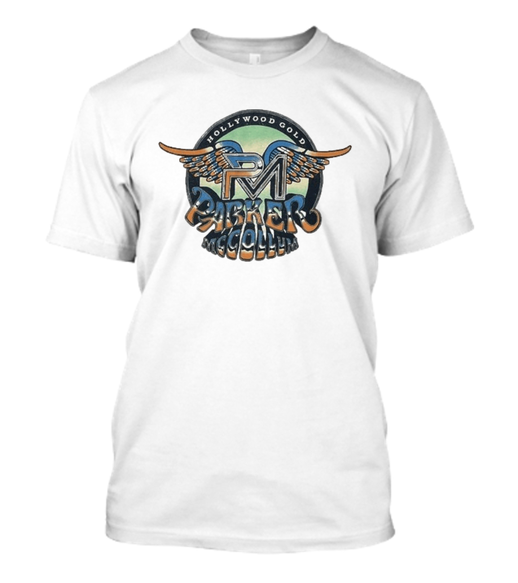 Parker McCollum Hollywood Gold PM Winged T-Shirt