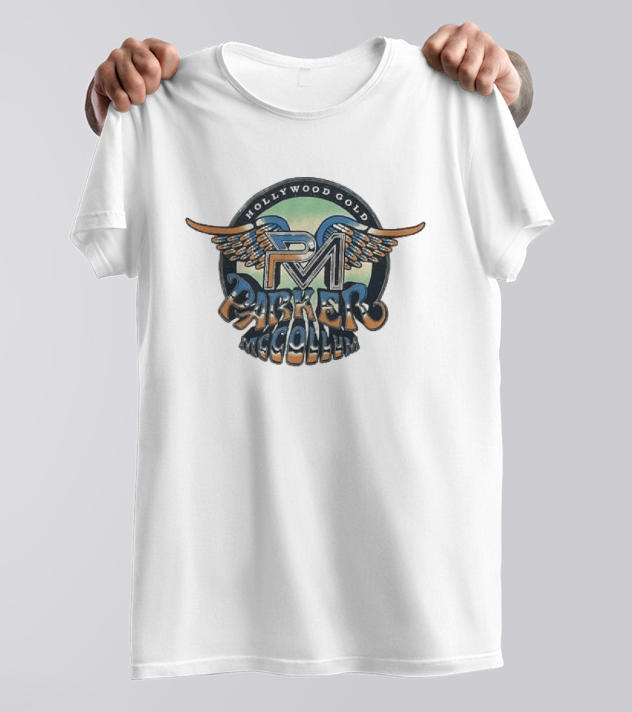 Parker McCollum Hollywood Gold PM Winged T-Shirt