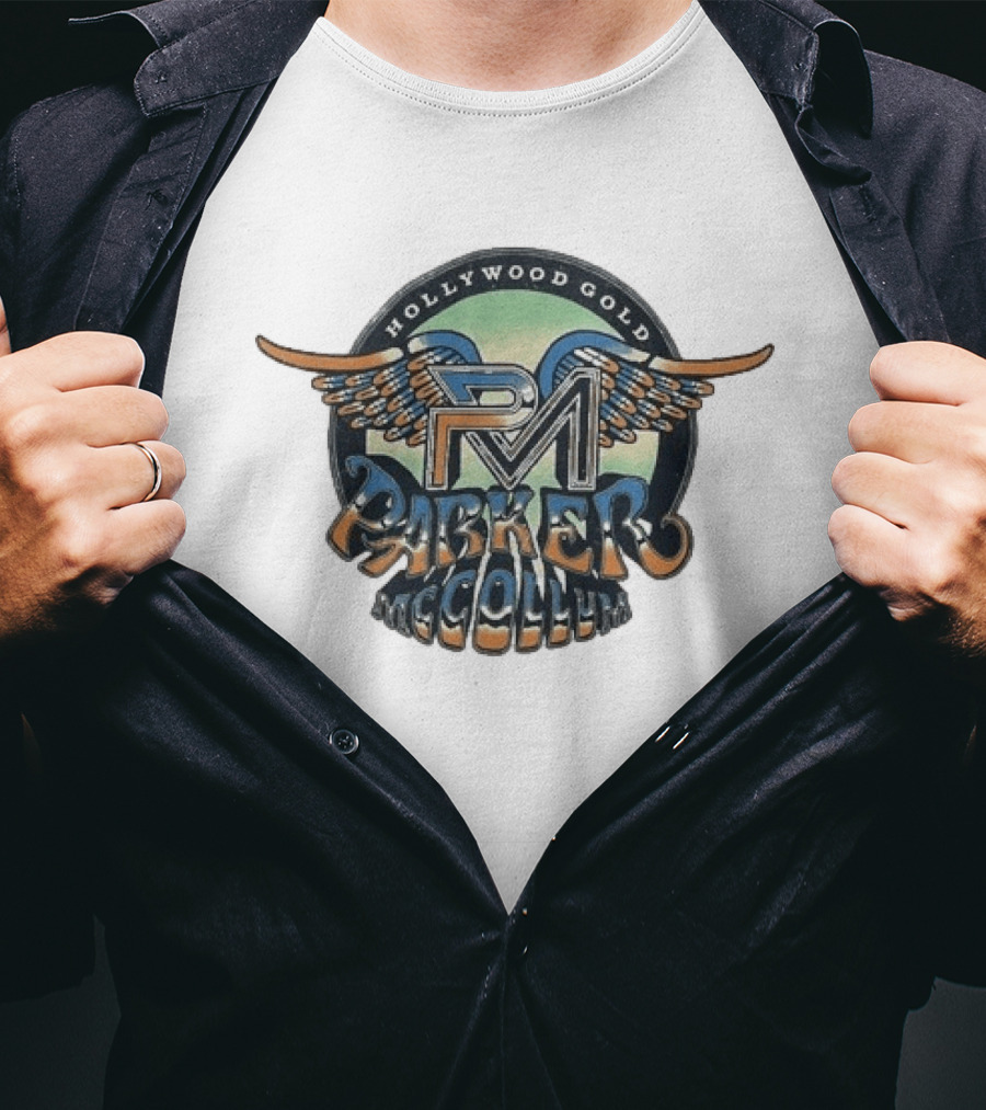 Parker McCollum Hollywood Gold PM Winged T-Shirt