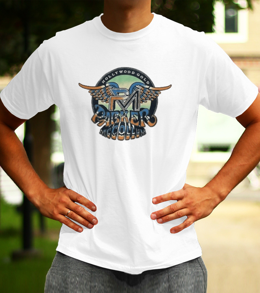 Parker McCollum Hollywood Gold PM Winged T-Shirt