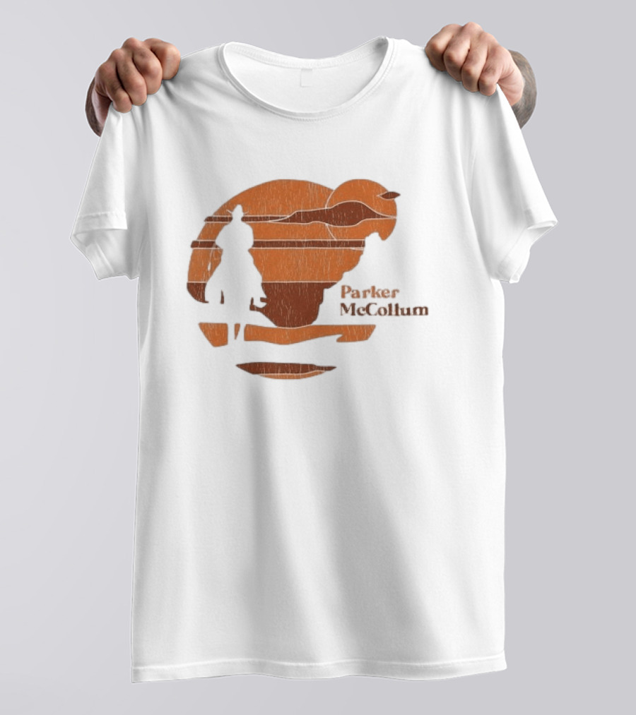 Parker Mccollum Sunset Cowboy Silhouette Rustic T-Shirt
