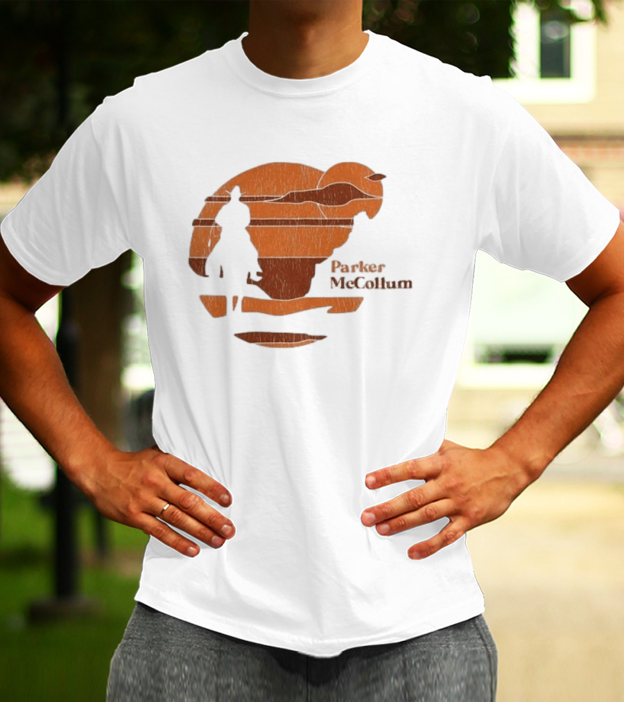 Parker Mccollum Sunset Cowboy Silhouette Rustic T-Shirt