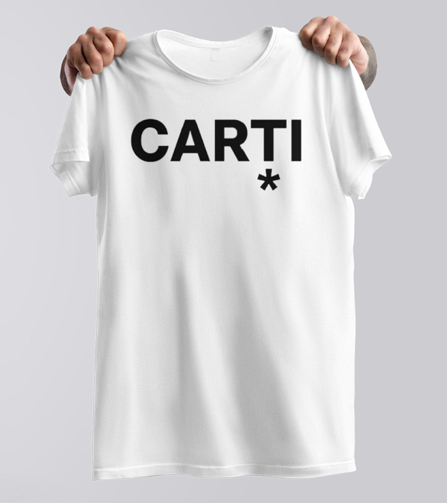 CARTI Burn Aesthetic Streetwear T-Shirt