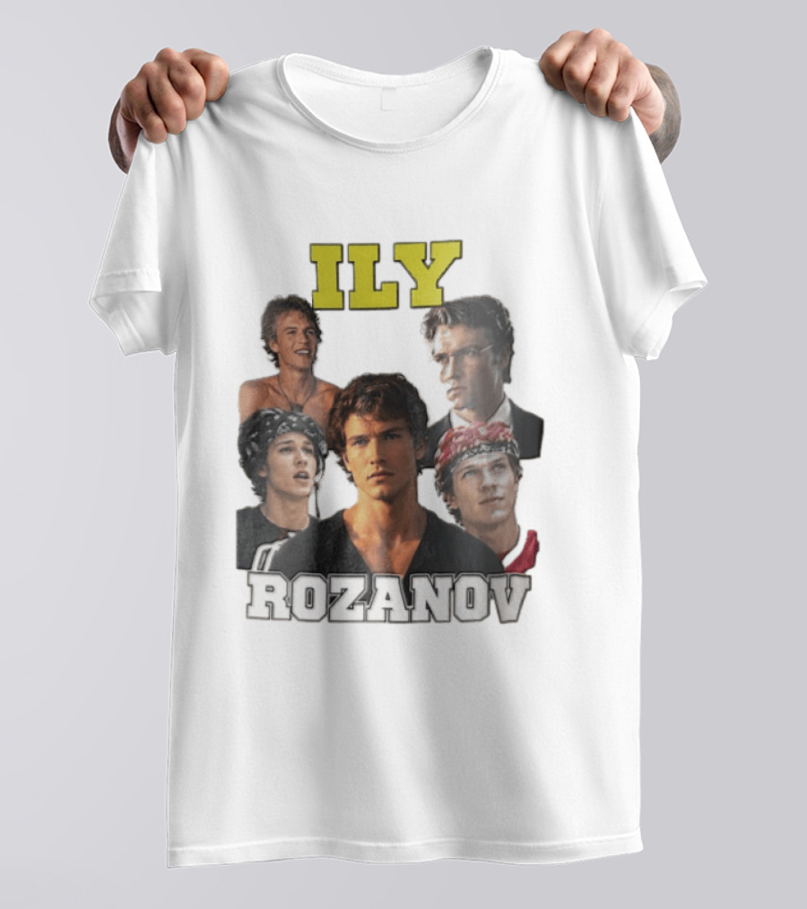 ILY Rozanov Five Portraits Young Man Collage T-Shirt