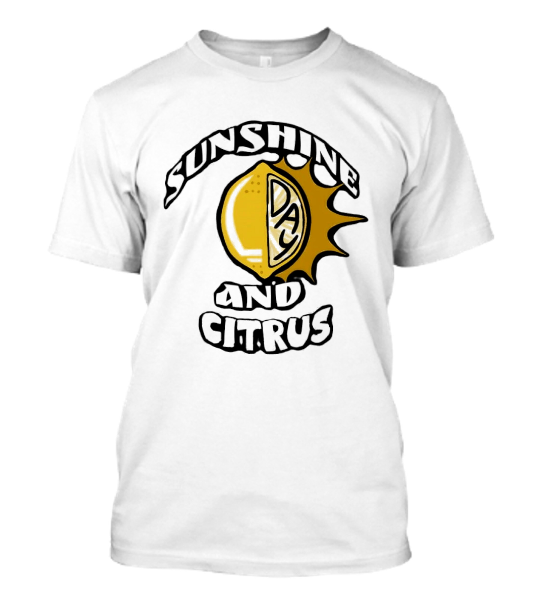 Sunshine Day And Citrus Sun Summer Lemon T-Shirt