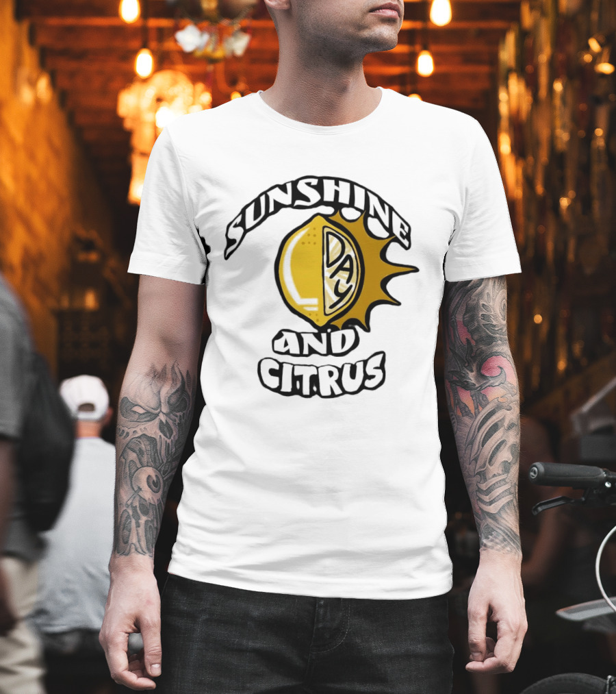 Sunshine Day And Citrus Sun Summer Lemon T-Shirt