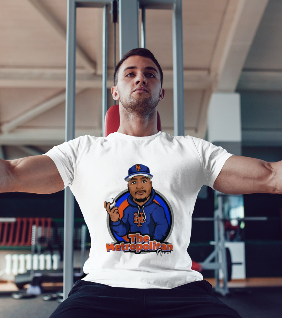 The Metropolitan Report New York Mets Baseball Fan T-Shirt