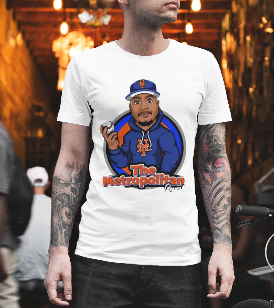The Metropolitan Report New York Mets Baseball Fan T-Shirt
