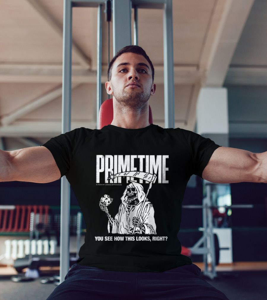 Primetime You See How This Looks Right Reaper A24 Films Store X Farmers Daughter T-Shirt