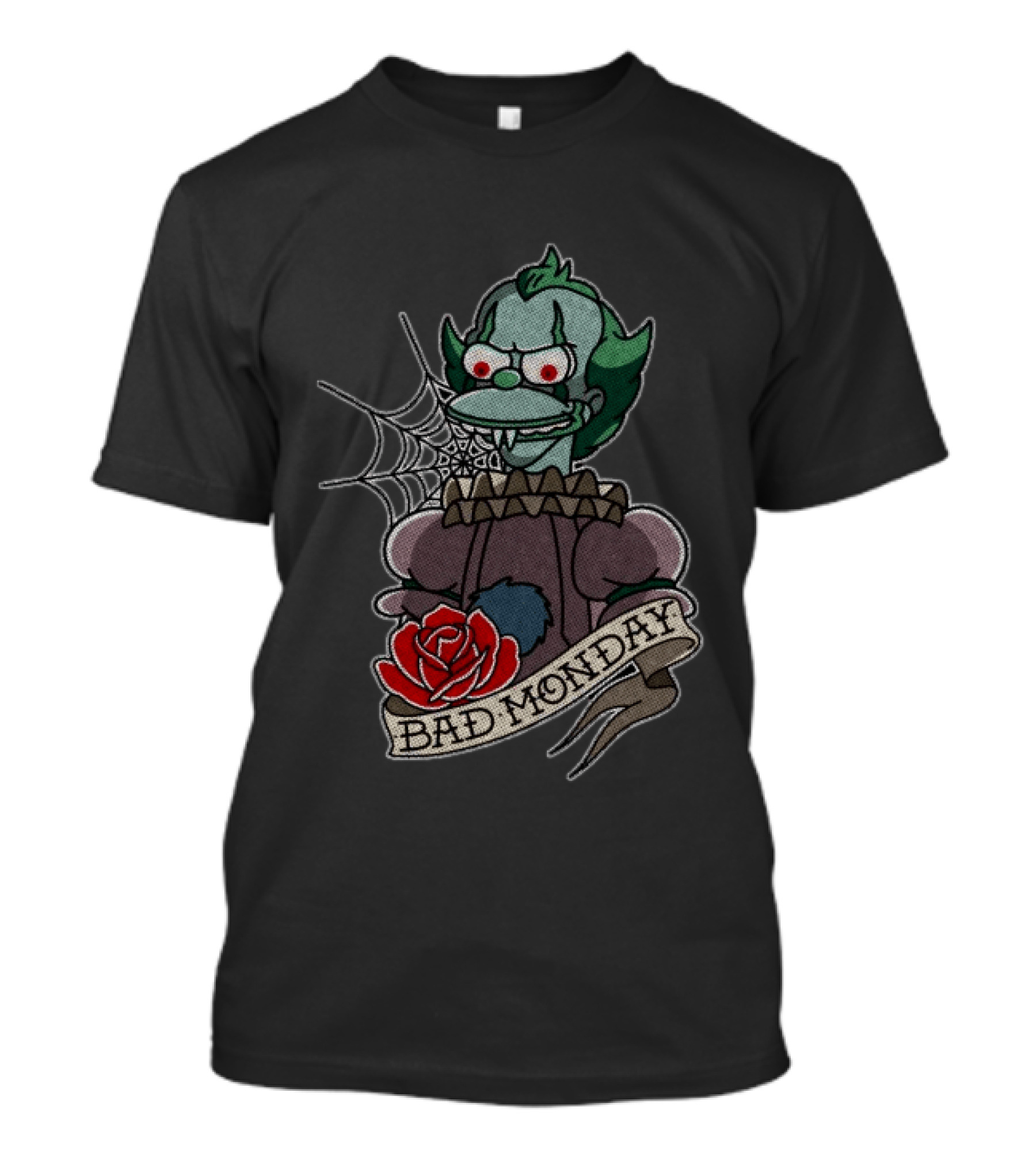 Bad Monday Krusto Spider Clown Rose T-Shirt