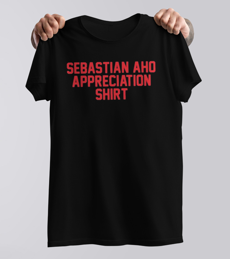 Carolina Hurricanes Hockey Sebastian Aho Appreciation T-Shirt