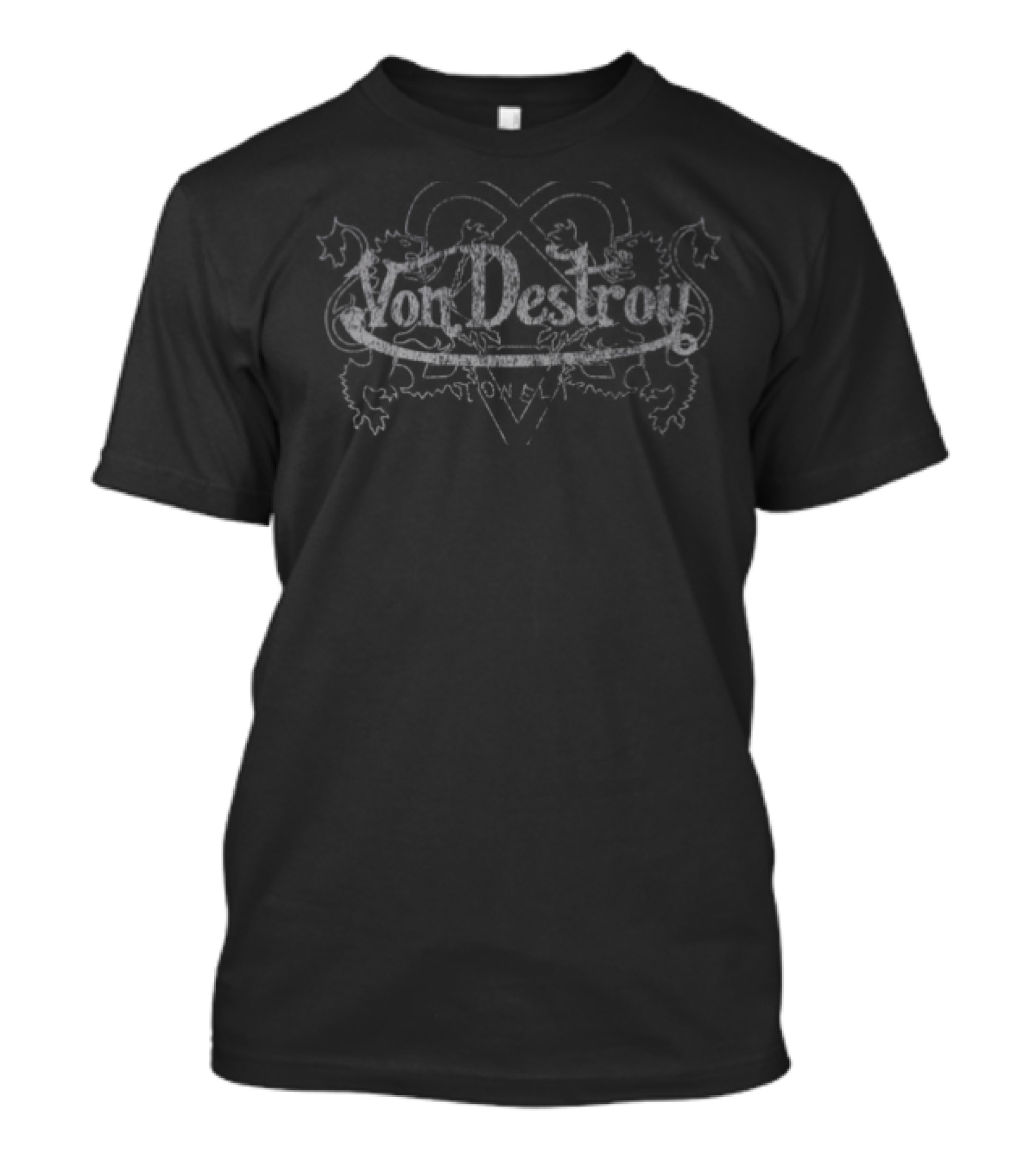 Complex Shop Vdh X Destroy Lonely Von Destroy Crest Purple Tie Dye T-Shirt