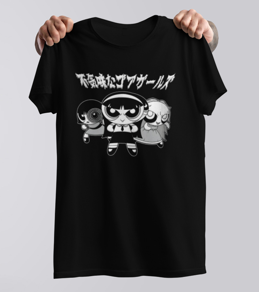 Creepy Gore Girls Japanese Horror Characters T-Shirt