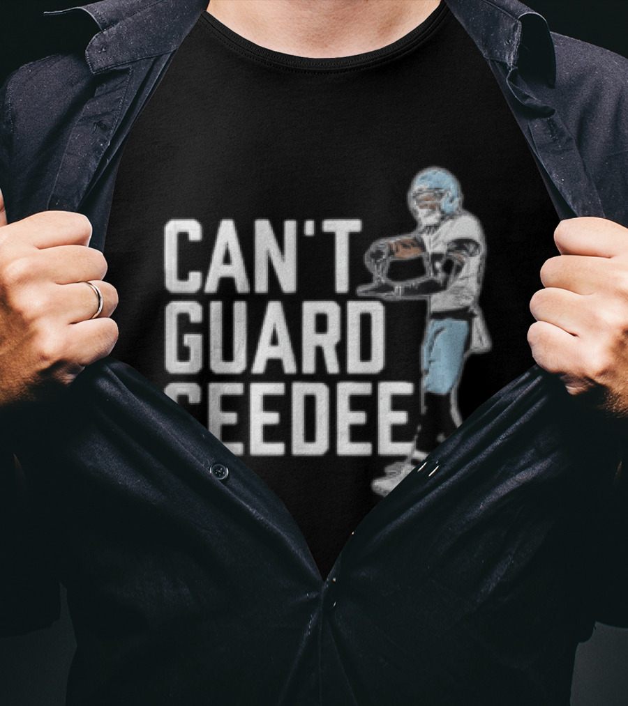 Can't Guard CeeDee 88 Dallas Cowboys Football Player Gesture T-Shirt