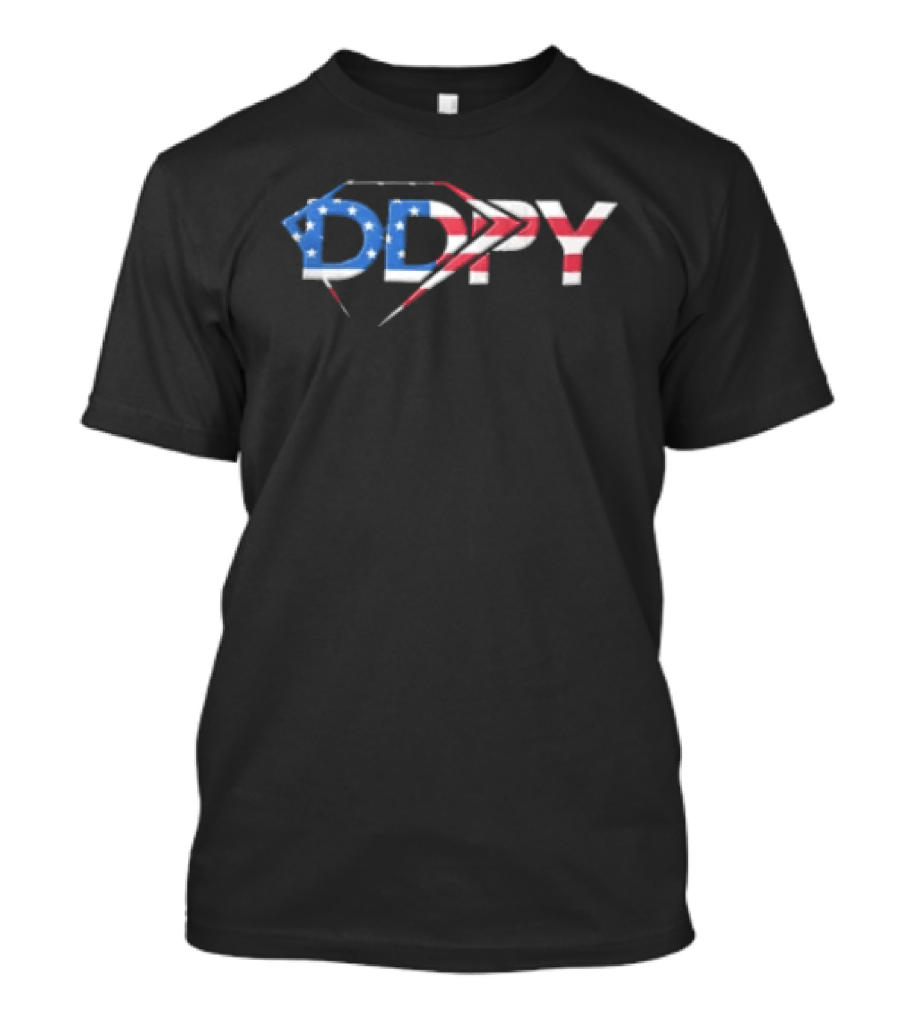Ddpy Diamond American Flag Stars Stripes T-Shirt