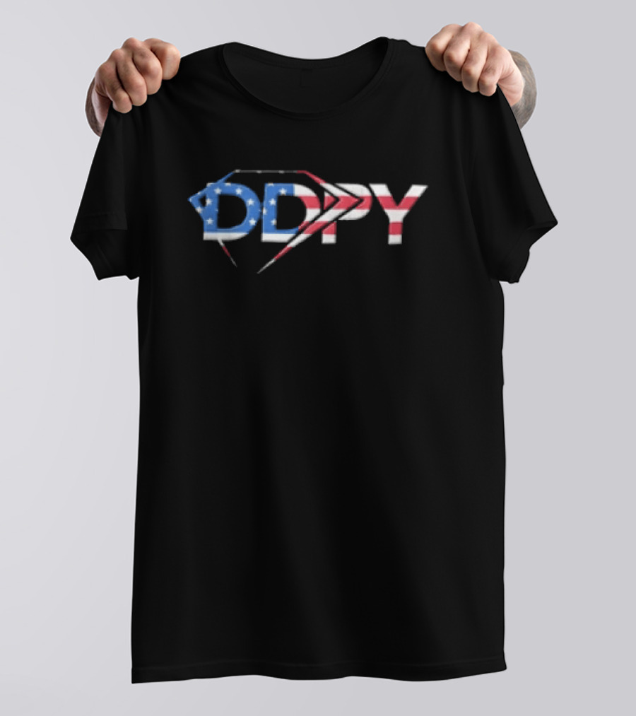Ddpy Diamond American Flag Stars Stripes T-Shirt