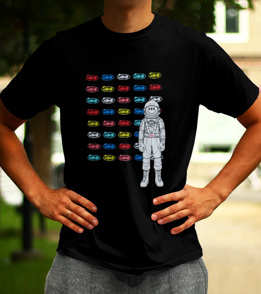 Plus44 Spaceman Heavyweight Astronaut Smile T-Shirt