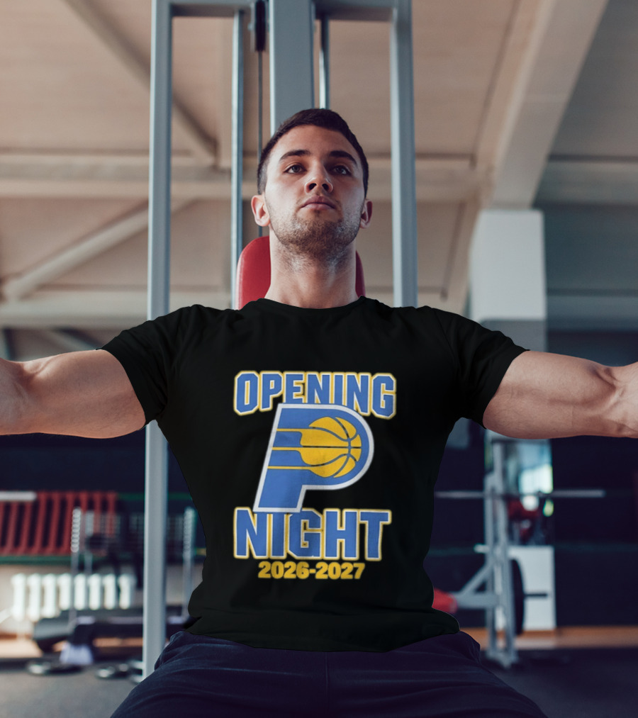Indiana Pacers Opening Night 2026 2027 T-Shirt