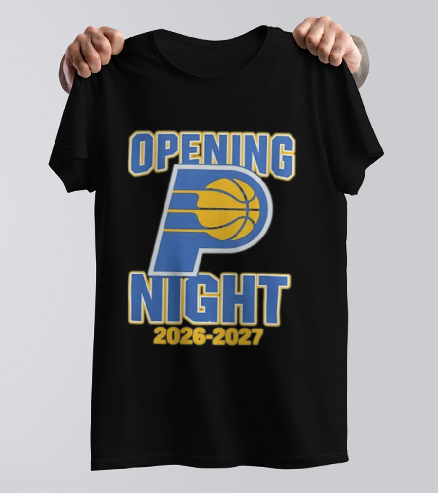 Indiana Pacers Opening Night 2026 2027 T-Shirt