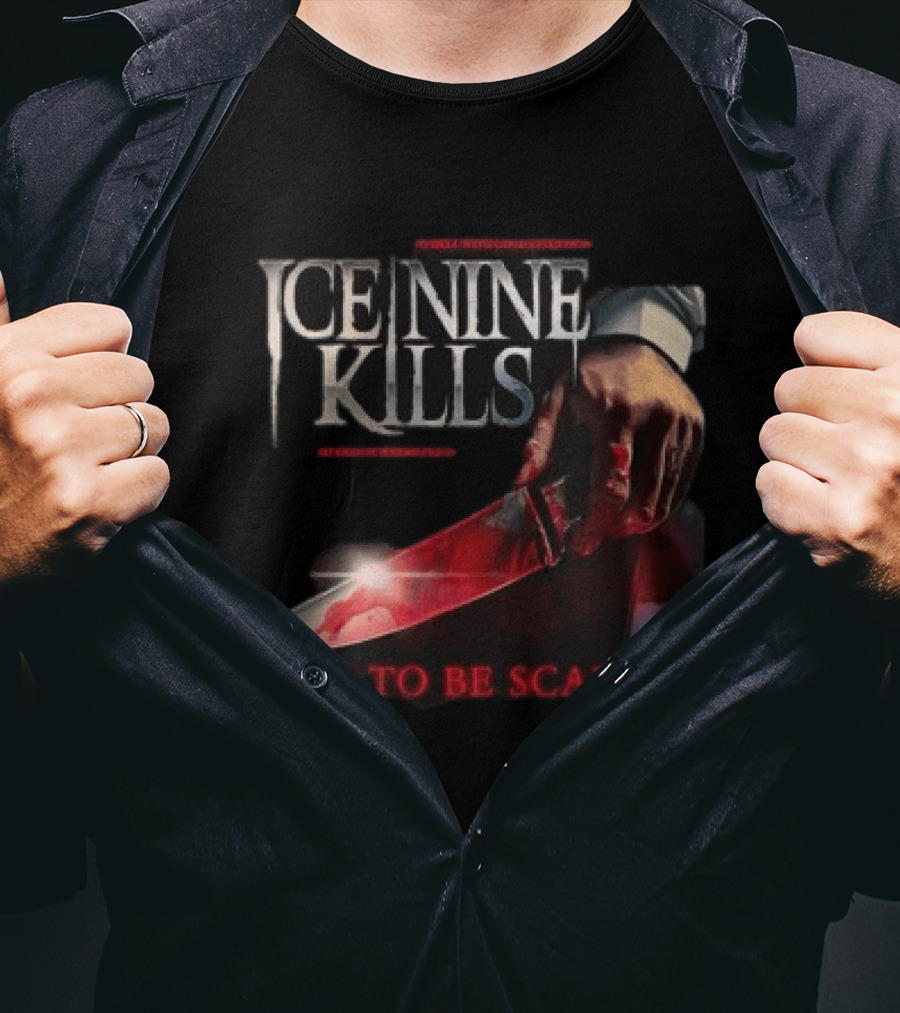 Ice Nine Kills Hip To Be Scared Bloody Knife T-Shirt