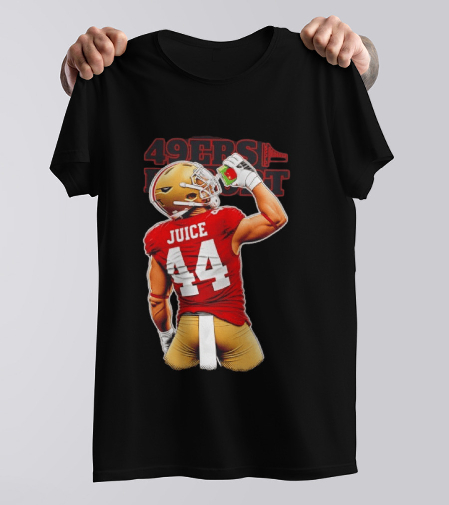 San Francisco 49ers Kyle Juszczyk Juice 44 Legend T-Shirt